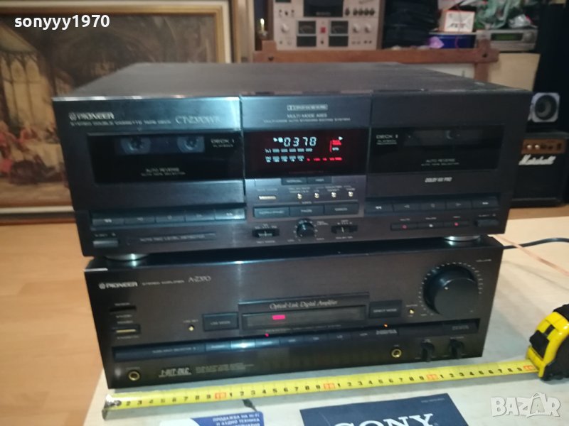 PIONEER AMPLIFIER+PIONEER REVERSE DECK-ВНОС SWISS LNV1207231300, снимка 1