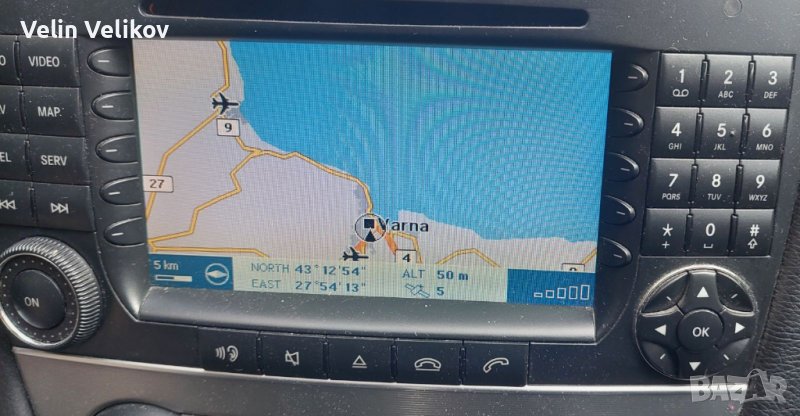 Навигационен диск /v.19/ за Mercedes с NTG2 навигационни системи 2019 - 25 лв., снимка 1