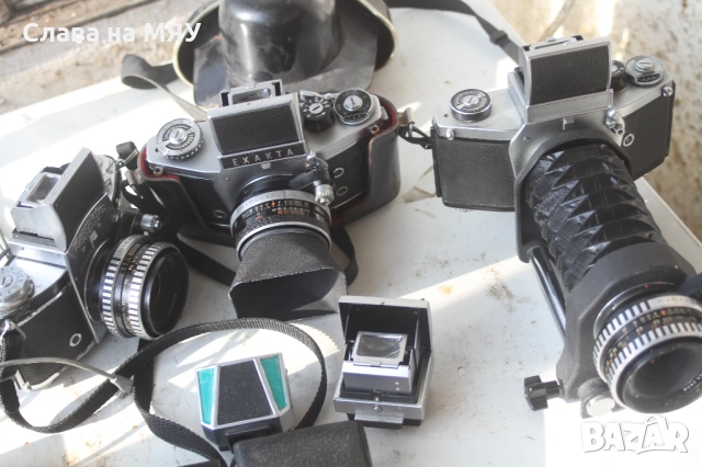EXAKTA /Tessar/MINOLTA /SUNPAK , снимка 3 - Фотоапарати - 52845695
