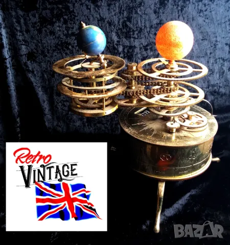 Модел от месинг Orrery/Tellurion слънчева система планети