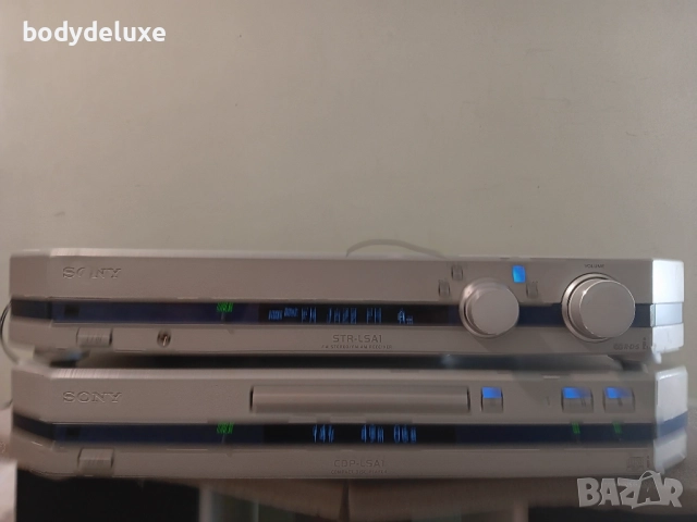 SONY STR-LSA1 & CDP-LSA1 аудио система, снимка 2 - Ресийвъри, усилватели, смесителни пултове - 48162847