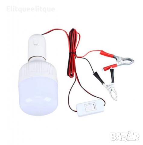 Преносима LED лампа с фасунга и кабел