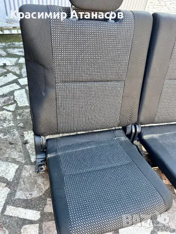 Салон Седалка задни за Тойота корола версо.2004-2008г, снимка 2 - Части - 48956656