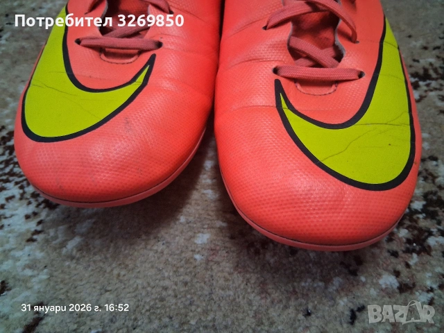 Бутонки Nike mercurial номер 44 (28 см.), снимка 5 - Футбол - 53296289
