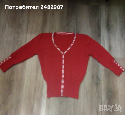 Къса дамска блуза/жилетка , снимка 3 - Блузи с дълъг ръкав и пуловери - 51701705