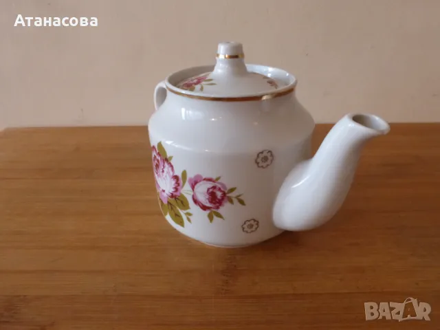 Руски порцеланов сервиз за кафе Вербилки 1980 г 2, снимка 6 - Сервизи - 47503247