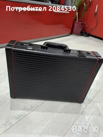 Твърд бизнес куфар с шифър/Австрия , снимка 3 - Куфари - 49058304