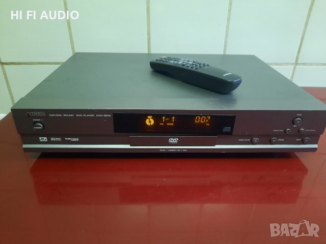 Yamaha DVD-S510, снимка 3 - Плейъри, домашно кино, прожектори - 42612764