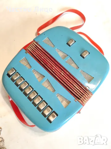 Супер Рядък Руски Соц СССР Детски Акордеон 1970те г