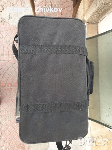 Музикален инструмент стар кларинет с чанта , снимка 2 - Колекции - 53004262