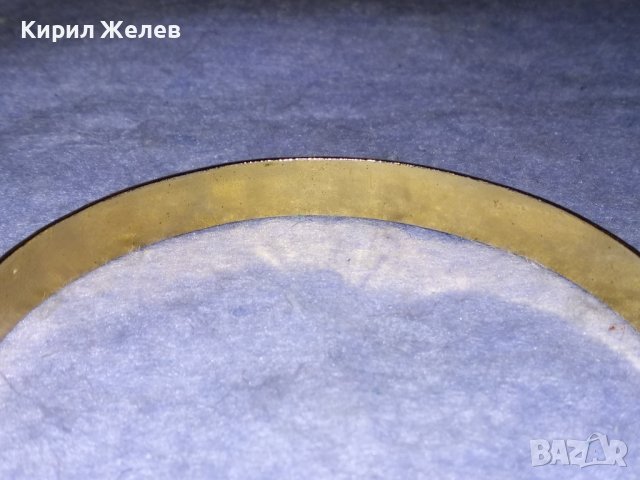 СТАРА ДЕБЕЛО ПОЗЛАТЕНА РЪЧНО ОРНАМЕНТИРАНА РЕТРО ГРИВНА / МИНЕРАЛСУВЕНИР от БЛАГОРОДНА СТОМАНА 37970, снимка 18 - Антикварни и старинни предмети - 40856401