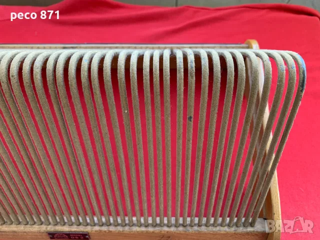 Ретро стойка за грамофонни плочи Supraphon DS2, снимка 4 - Грамофонни плочи - 55778755