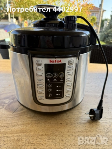  Тенджера под налягане Tefal ALL IN ONE POT 1100W/230V мат хром/черен