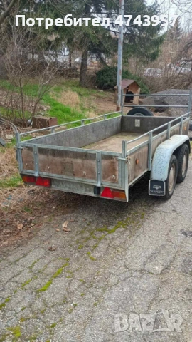 двуосно ремарке за кола Hapert K2000-20, снимка 8 - Аксесоари и консумативи - 53576295