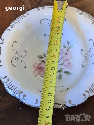 чешка порцеланова купа Bohemia Pirken hammer   15/2, снимка 6 - Колекции - 48967041