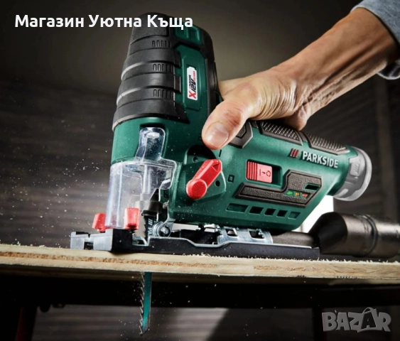 НОВ Акумулаторен саблен трион Parkside PSTKA 12 B3 с Гаранция, снимка 3 - Градинска техника - 51963402