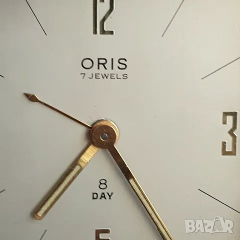 ORIS, БУДИЛНИК ЗА ПЪТУВАНЕ, снимка 5 - Антикварни и старинни предмети - 49198649
