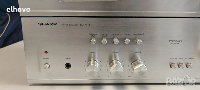 Стерео усилвател, тунер Sharp SM, ST-1144, снимка 9 - Ресийвъри, усилватели, смесителни пултове - 53256564