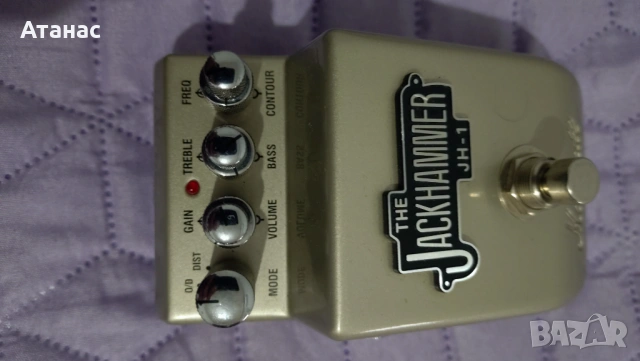 Ефект за китара -  Marshall Jackhammer JH-1 OD Dist, снимка 6 - Китари - 53389607