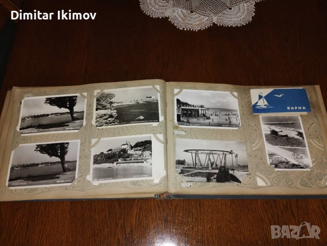 Антикварен албум с илюстровани картички, снимка 3 - Колекции - 51662800