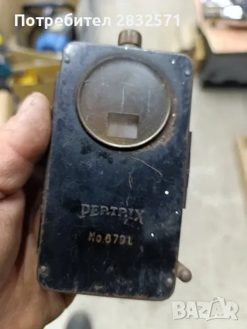 Германски военен фенер всв, снимка 2 - Антикварни и старинни предмети - 50382425