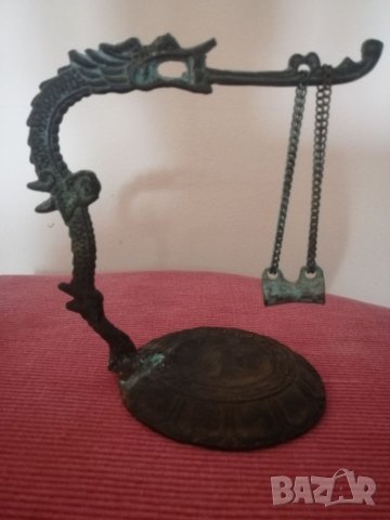 Стойка за канбана, дракон. , снимка 2 - Антикварни и старинни предмети - 33968825