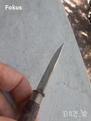 Стар малък нож ножка ножче, снимка 4 - Антикварни и старинни предмети - 53274306
