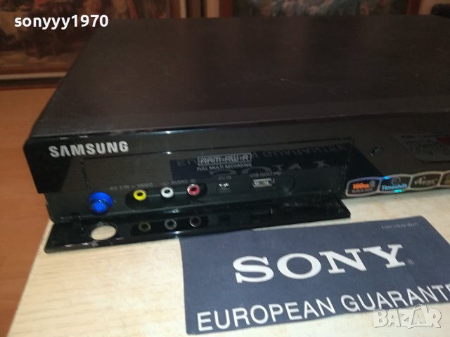 SAMSUNG DVD-HR773A HDD/DVD RECORDER-ВНОС GERMANY 0409231410L2EWC, снимка 12 - Плейъри, домашно кино, прожектори - 42075500