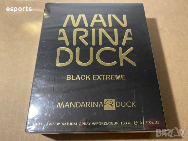 Мъжки парфюм Mandarina Duck BLACK EXTREME 100ml 3.4oz DISCONTINUED СПРЯН, снимка 4 - Мъжки парфюми - 34719984