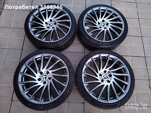 Джанти Tomason TN16 18" 5x110 с чисто нови гуми 215/40/18, снимка 2 - Гуми и джанти - 52957081