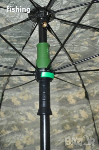 Mivardi Umbrella Camou PVC + full cover чадър с тента, снимка 4 - Екипировка - 41523095