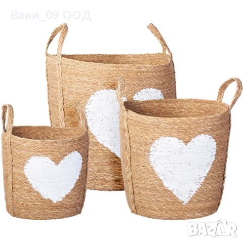 Сет 3 кошници за съхранение