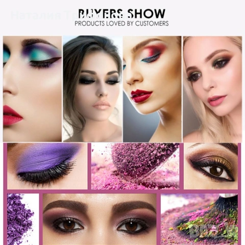 Палитра с 40 бр. сенки за очи с дълготраен ефект и матов завършек, снимка 8 - Декоративна козметика - 53841485