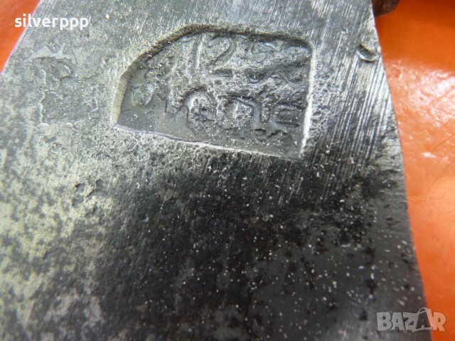 Стар масивен топор ГДР - 381 , снимка 2 - Други ценни предмети - 41494402