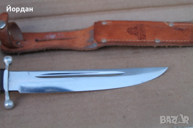 Немска ловна кама ''Hubertus Solingen'', снимка 6 - Ножове - 53711126