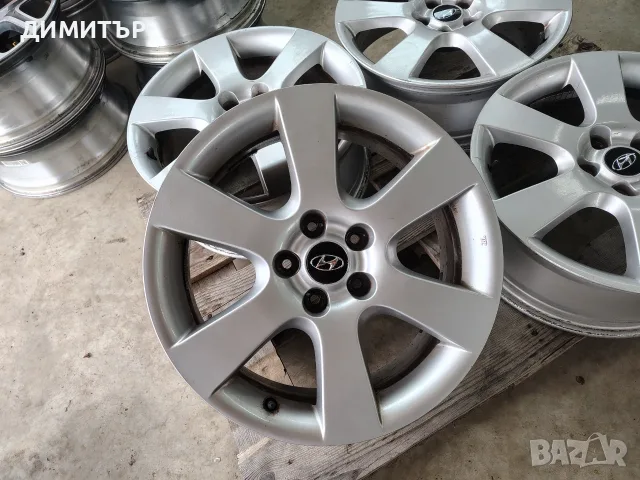 4бр.Алуминиеви джанти 18ки за HYUNDAI 5x114.3 et41 , снимка 2 - Гуми и джанти - 55770560