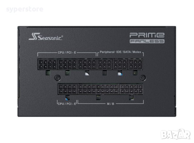 Захранване за настолен компютър Seasonic SSR-500PL 500W ATX Fanless Active PFC 80 Plus Platinum, снимка 5 - Захранвания и кутии - 40940332