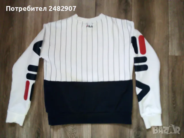 Оригинална дамска блуза FILA, снимка 4 - Блузи с дълъг ръкав и пуловери - 47788195