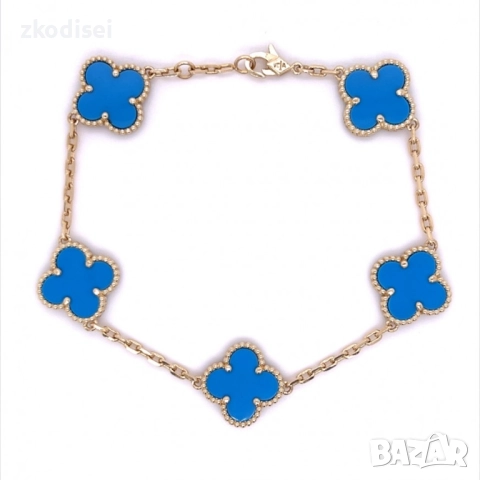 Златна дамска гривна Cleef 9,41гр. 20см. 14кр. проба:585 модел:22459-3