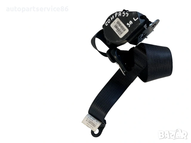 Заден ляв колан за безопасност за Jeep Compass 2.2 CRD (2011) 605460301E