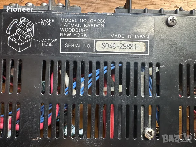 harman cardon ca-260, снимка 9 - Ресийвъри, усилватели, смесителни пултове - 55883348