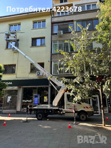 Услуги с Автовишка 22метра и Автокран 25 тона за град Стара Загора и областта. Автовишка под наем., снимка 3 - Услуги с автокран - 47128333