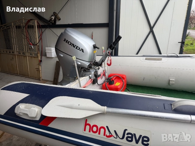 Продавам лодка и мотор Хонда, снимка 5 - Воден транспорт - 52866498