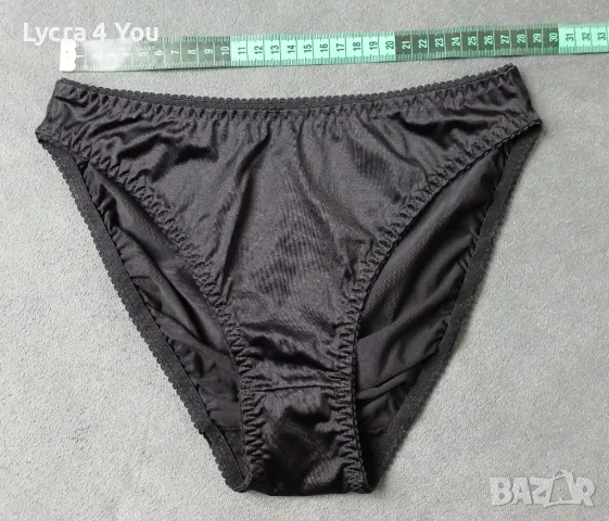 S черни сатенени бикини, снимка 14 - Бельо - 50155994