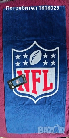 Нова голяма плажна кърпа NFL., снимка 4 - Хавлиени кърпи - 45159652