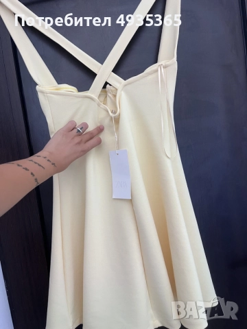 рокля ZARA  НОВА, снимка 2 - Рокли - 55887649