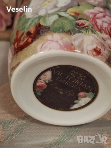 чаша за чай или вода Victorian garden , снимка 2 - Чаши - 51555951