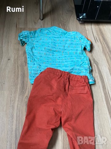 Лот от ризка и панталон за момченце H&M ! 86 р, снимка 9 - Комплекти за бебе - 35934598