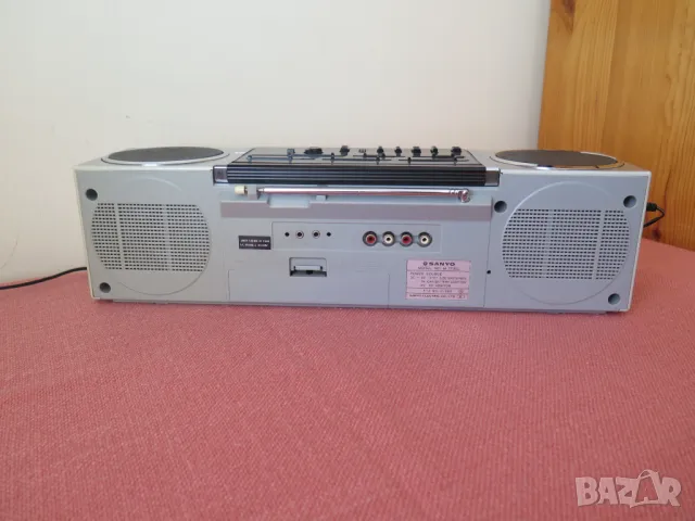Sanyo Cubic M-7735 1985 ,Japan, снимка 9 - Радиокасетофони, транзистори - 49297046