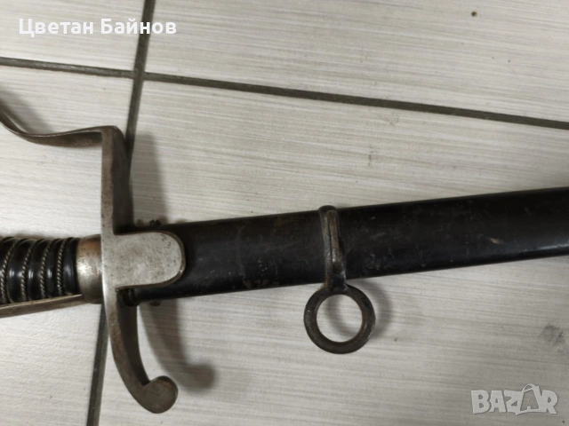 Немска сабя, снимка 4 - Антикварни и старинни предмети - 53720902